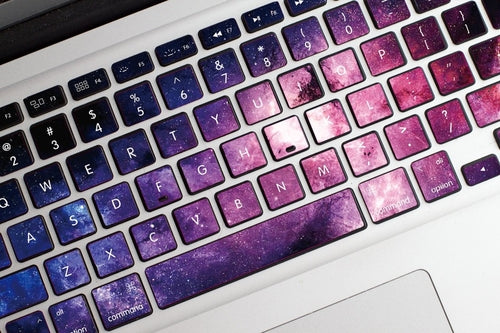 Nebula Macbook Keyboard Decal Sticker
